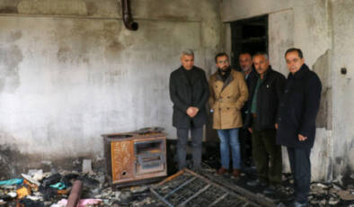 Başkan Yılmaz’dan zor günde destek