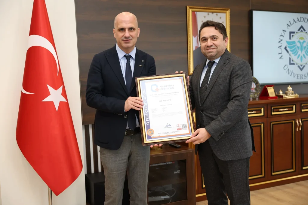 ALKÜ’den, ISO 9001-2015 damgası - Mega TV ALKUDEN ISO 9001 2015 DAMGASI 1 - Mega TV