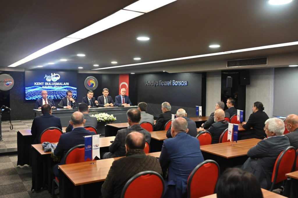 ATB Kent Buluşmaları’nın konuğu Tütüncü oldu - Mega TV ATB Kent Bulusmalarinin konugu Tutuncu oldu 5 - Mega TV