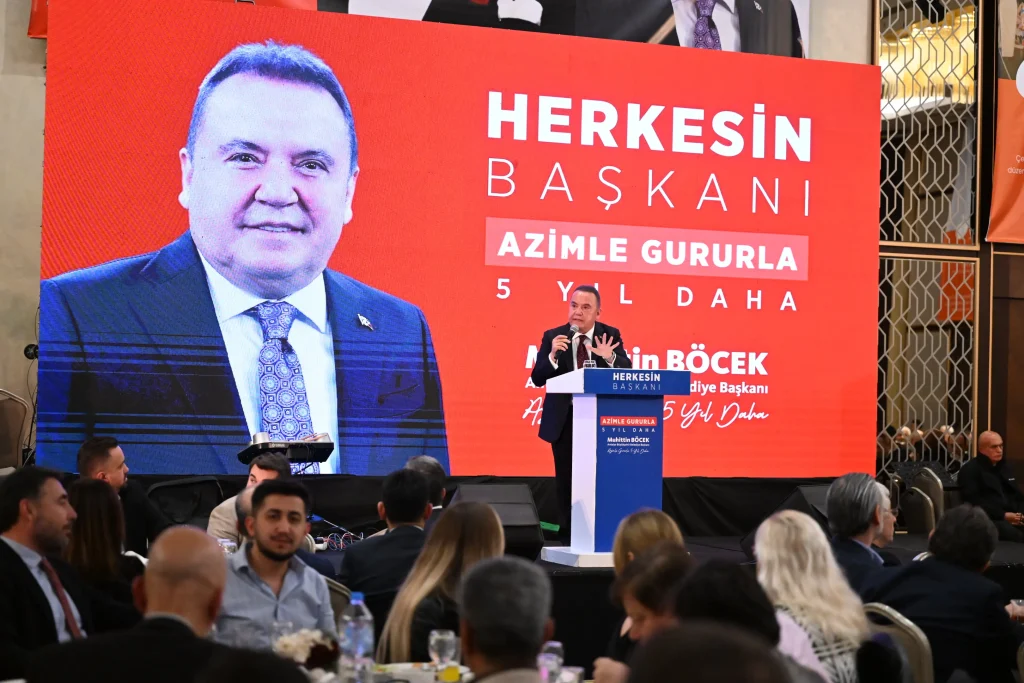 Başkan Böcek turizm temsilcileri ile buluştu - Mega TV DSC 3790 - Mega TV
