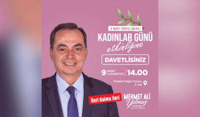 Başkan Yılmaz’dan Kadınlar Günü etkinliği