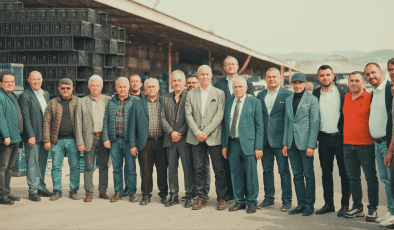 Hal esnafından Özçelik’e “Sizin gibisi 40 yılda bir gelir”