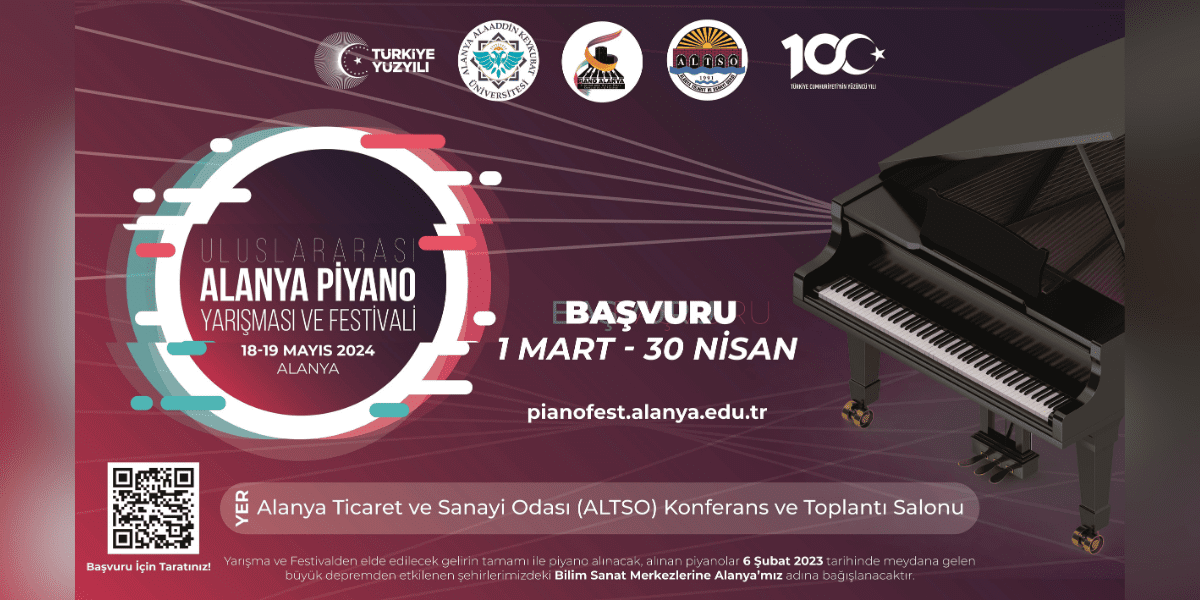 Alanya, en iyi piyanistlerini arıyor