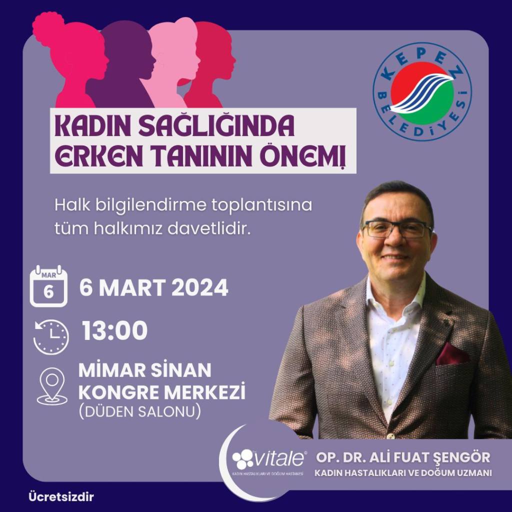 Kadın sağlığında erken tanının önemi anlatılacak - Mega TV Kadin sagliginda erken taninin onemi anlatilacak 2 - Mega TV