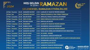 Büyükşehir Ramazan etkinlikleri bu akşam başlıyor - Mega TV Ramazan afis 1 min - Mega TV