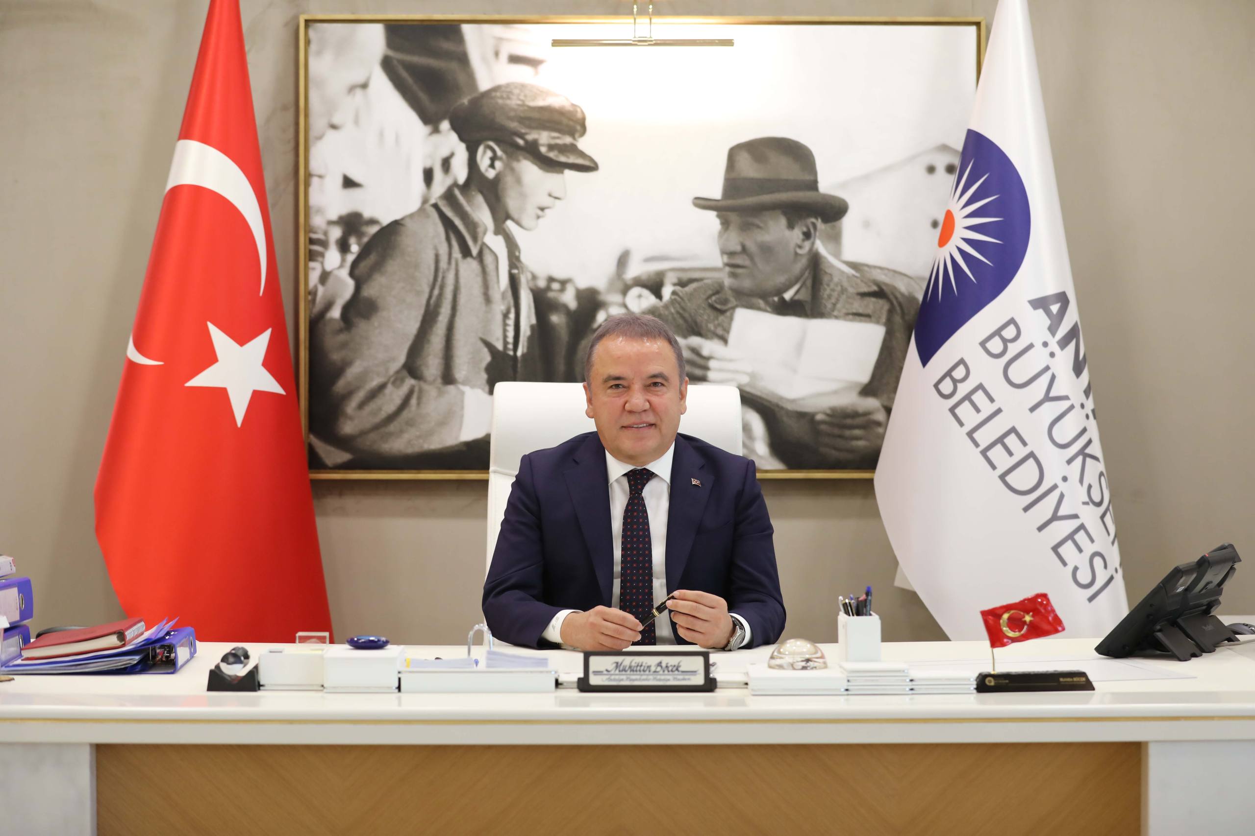 Başkan Muhittin Böcek 18 mart Çanakkale zaferi mesajı
