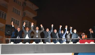 Tütüncü’nün Alanya ziyareti mitinge dönüştü