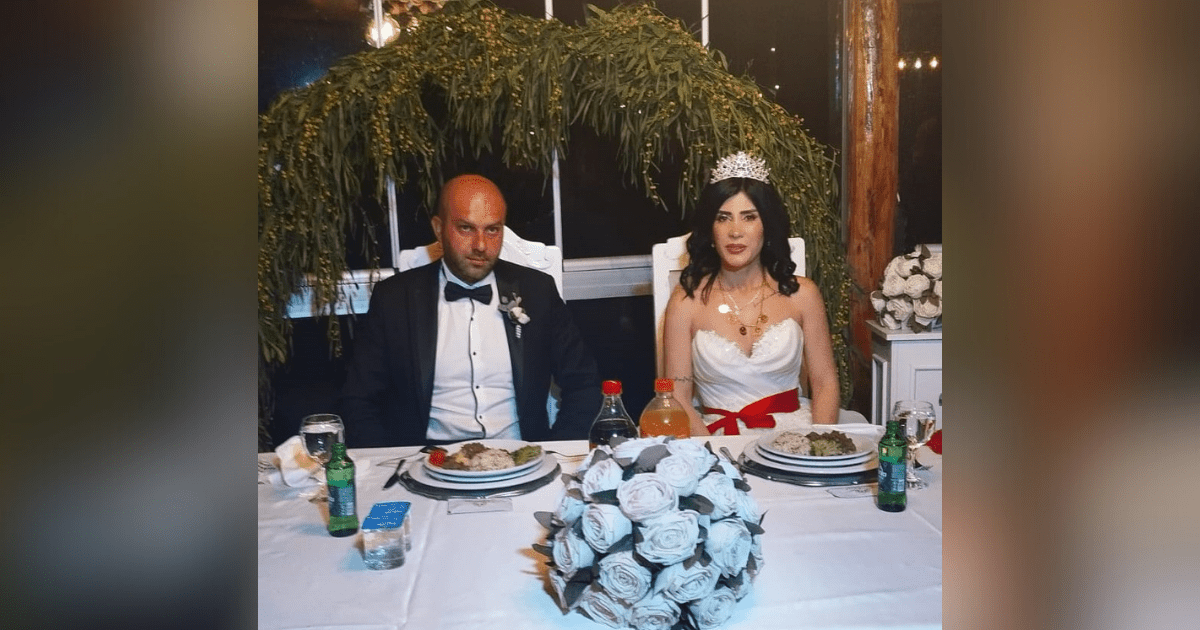 Büyük aşk, evlilikle taçlandı