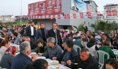 Pazarcı’da başkan Yılmaz’a sevgi seli