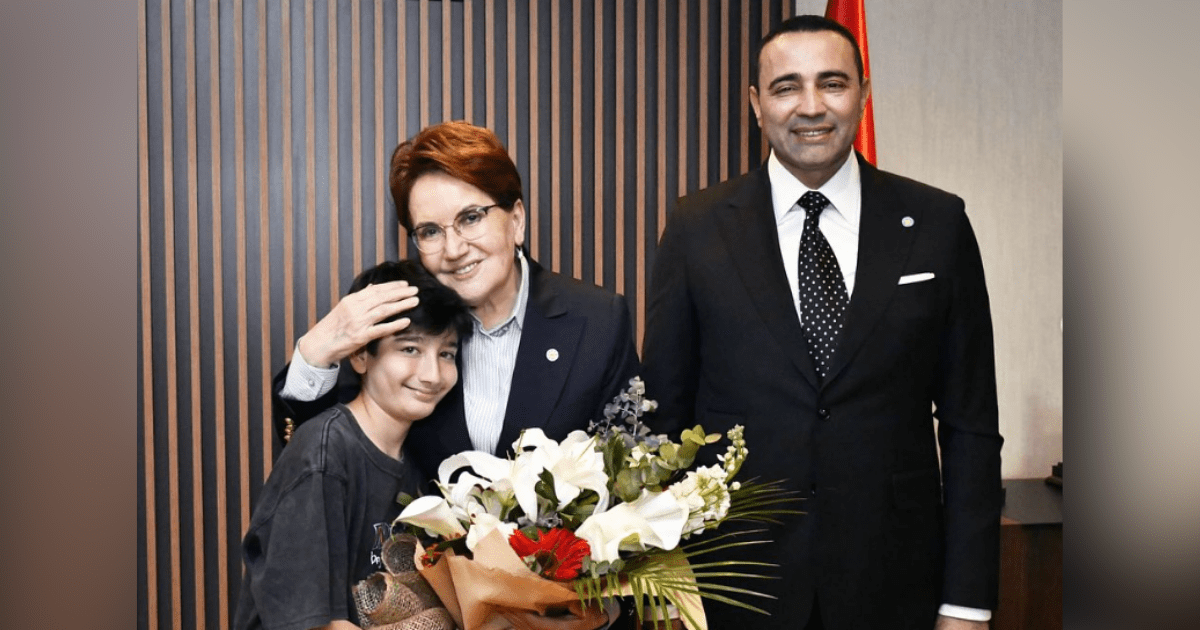 Kaya, oğluyla Akşener’i Ziyaret Etti