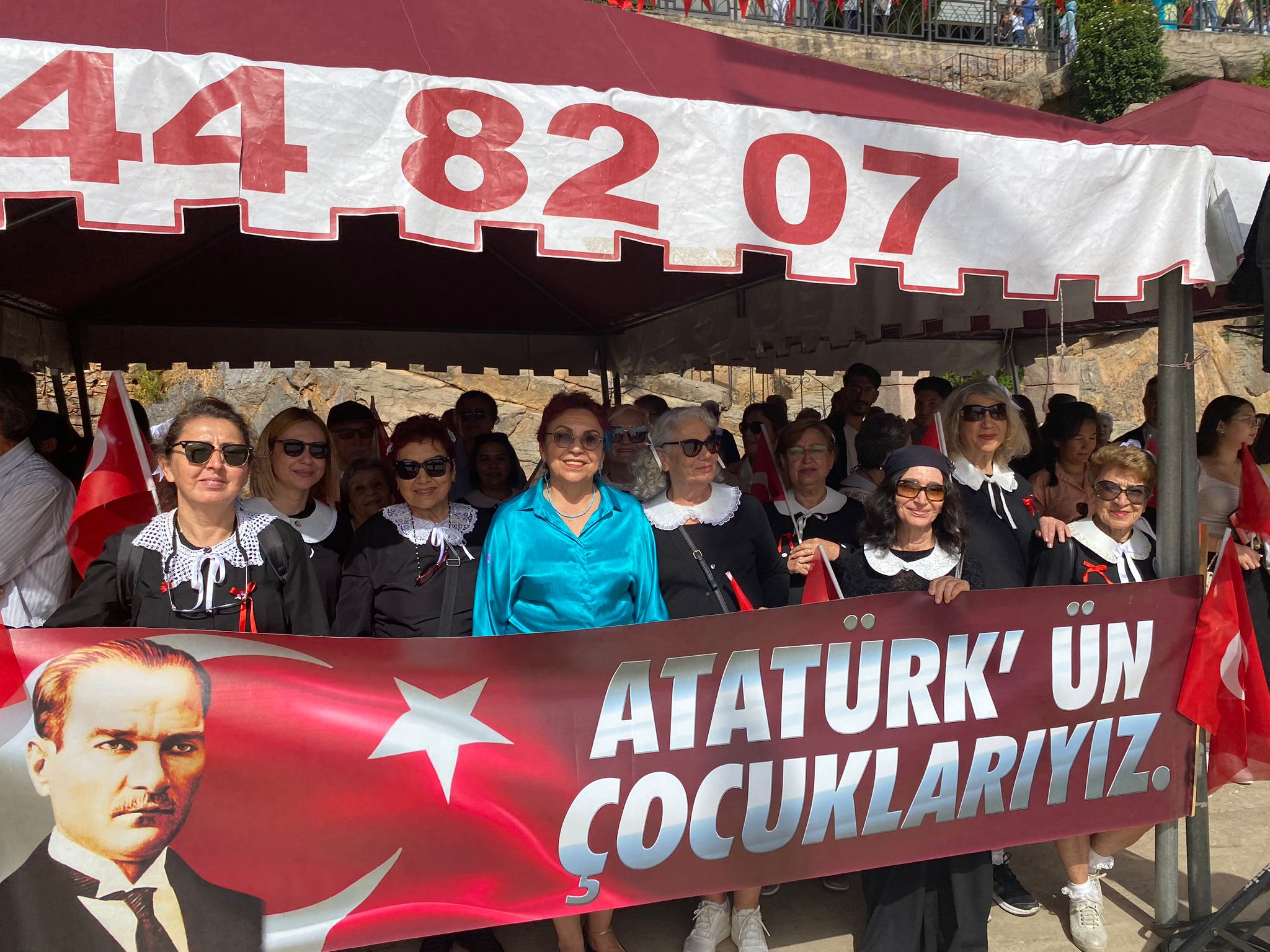 Alanya Çağdaş Yaşamı Destekleme Derneği, 23 Nisan Kutlamasına Damga Vurdu