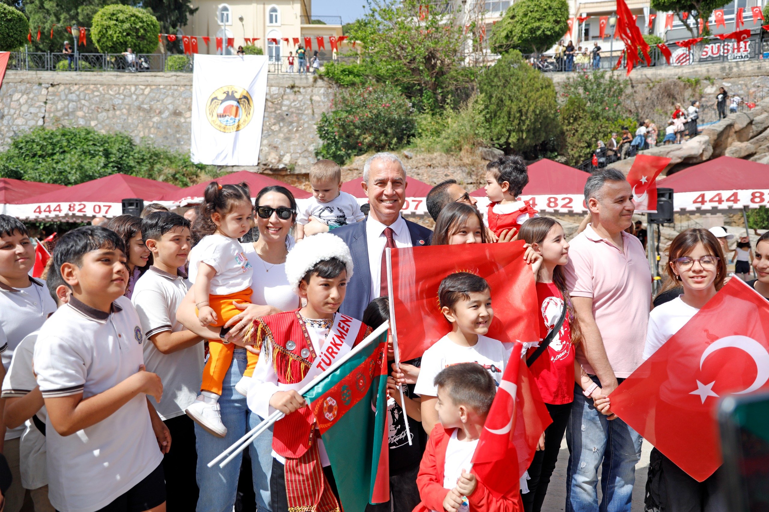 Alanya’da 23 Nisan Coşkusu