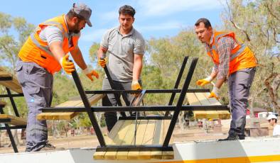 Lara Birlik mesire alanı yaza hazırlanıyor 