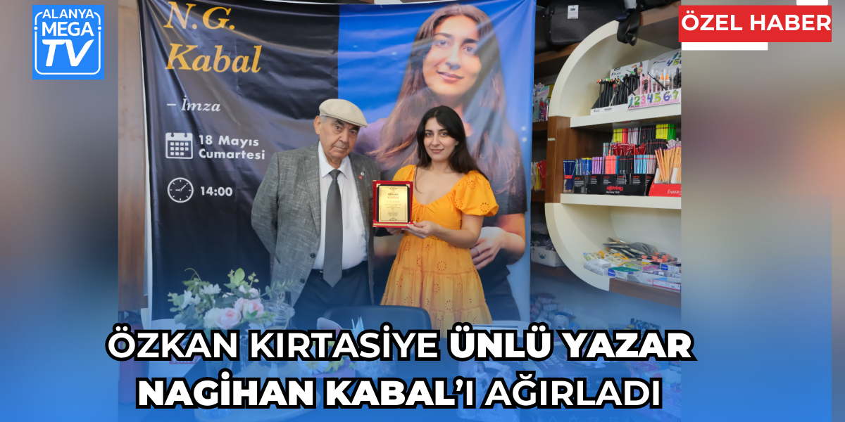 Özkan Kırtasiye Ünlü Yazar Nagihan Kabal’ı Ağırladı