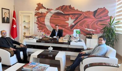Başmüfettiş  Özuludağ’dan Kaymakam Altun’a Ziyaret