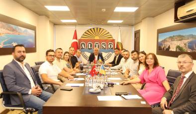 Başkan Erdem Ukrayna Konsolosunu ağırladı