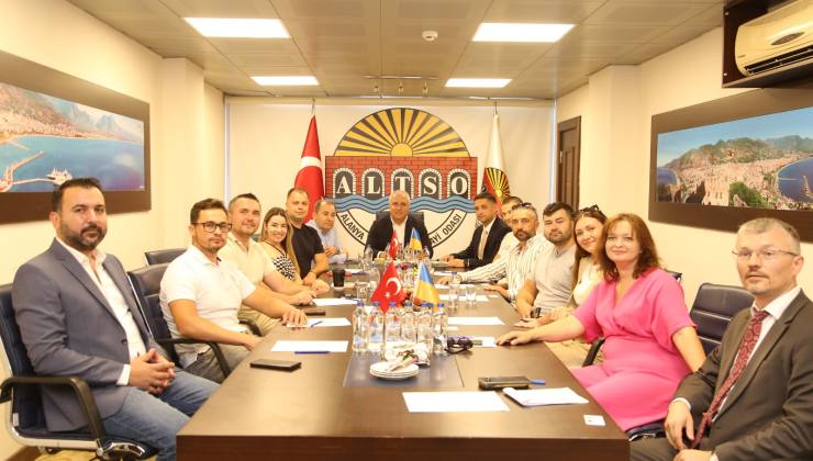 Başkan Erdem Ukrayna Konsolosunu ağırladı