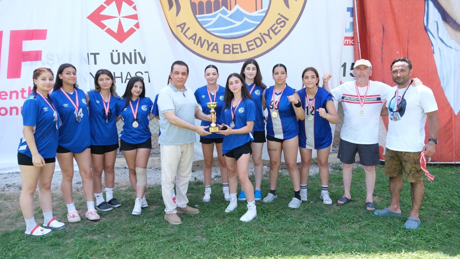 29. Alanya Ramazan Demirci açık alan hentbol turnuvası sona erdi