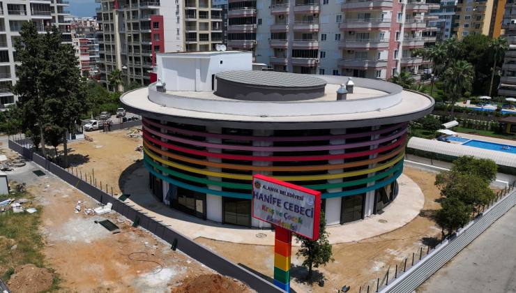 Hanife Cebeci Kreş’i açılışa hazırlanıyor