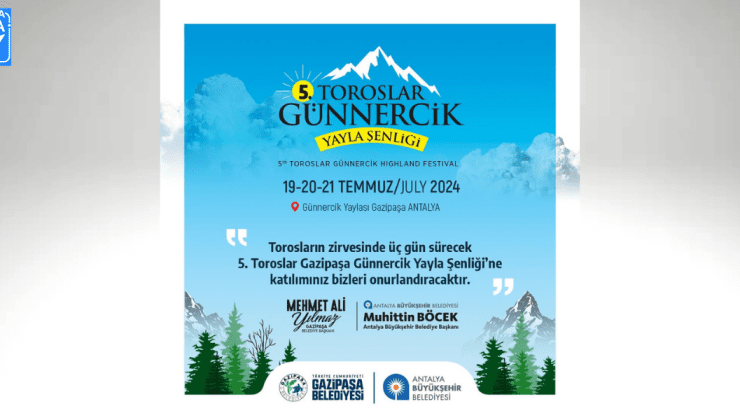 Günnercik yayla şenliği başlıyor