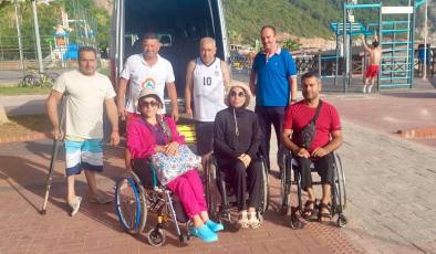 Alanya da Engelsiz Halk Plajı