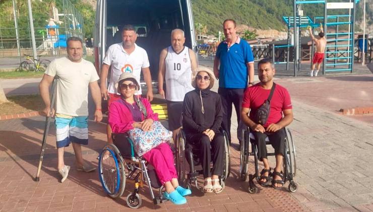 Alanya da Engelsiz Halk Plajı