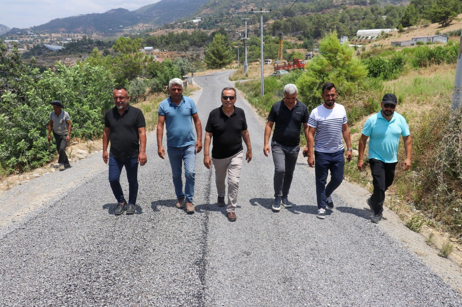 Gazipaşa Belediyesi asfalt çalışmalarına devam ediyor