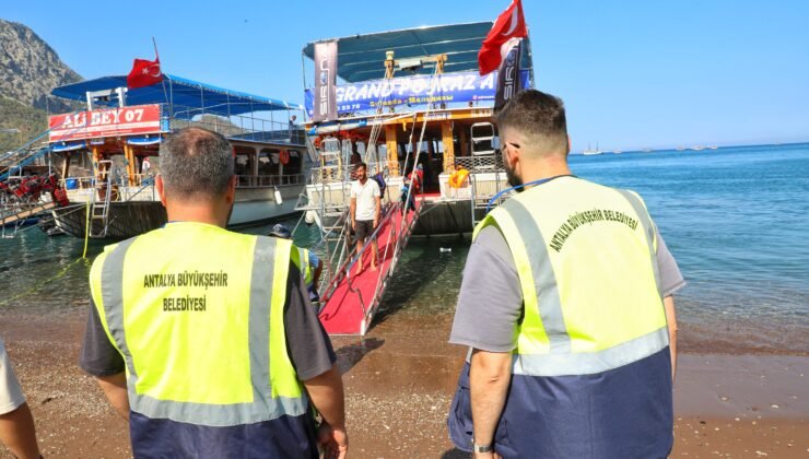 Adrasan’da deniz temizliği için etkili gemi atık yönetimi
