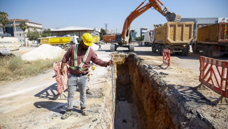 Büyükşehir’in önemli yatırımında ilerleme sürüyor