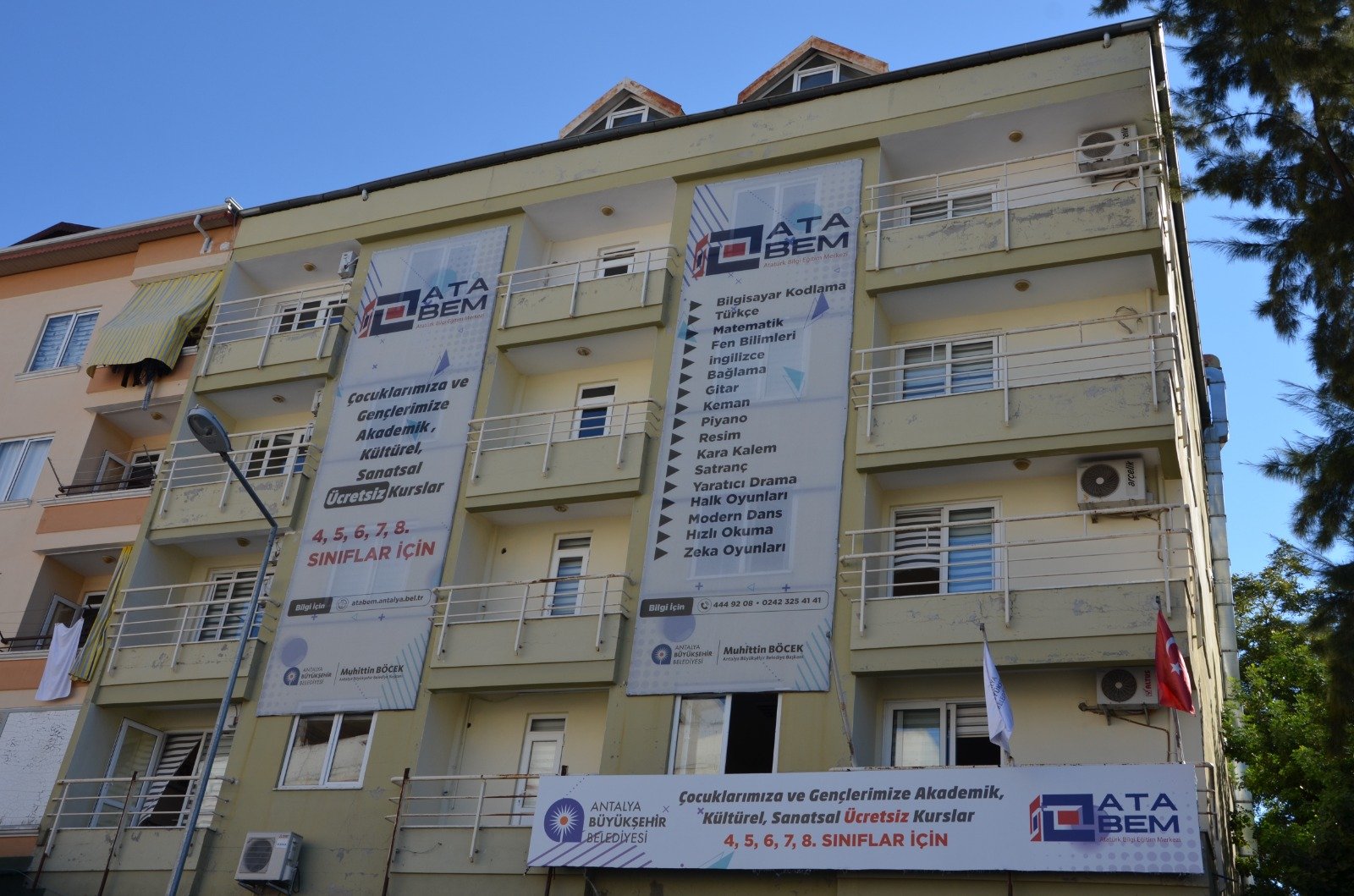 Alanya ATABEM’e Yoğun İlgi