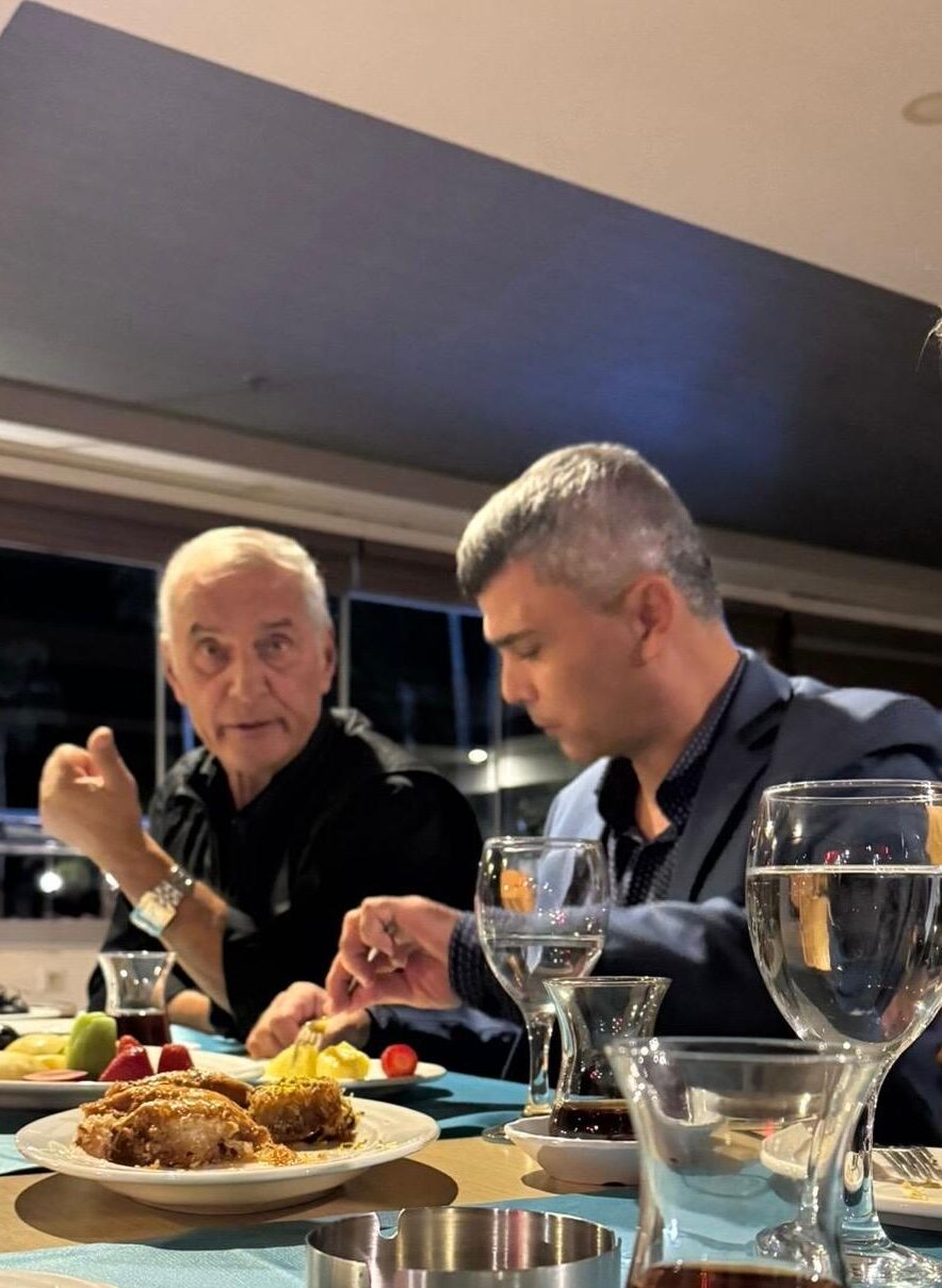Engin Alan ile Hacı Murat Uysal Gazipaşa’da Buluştu