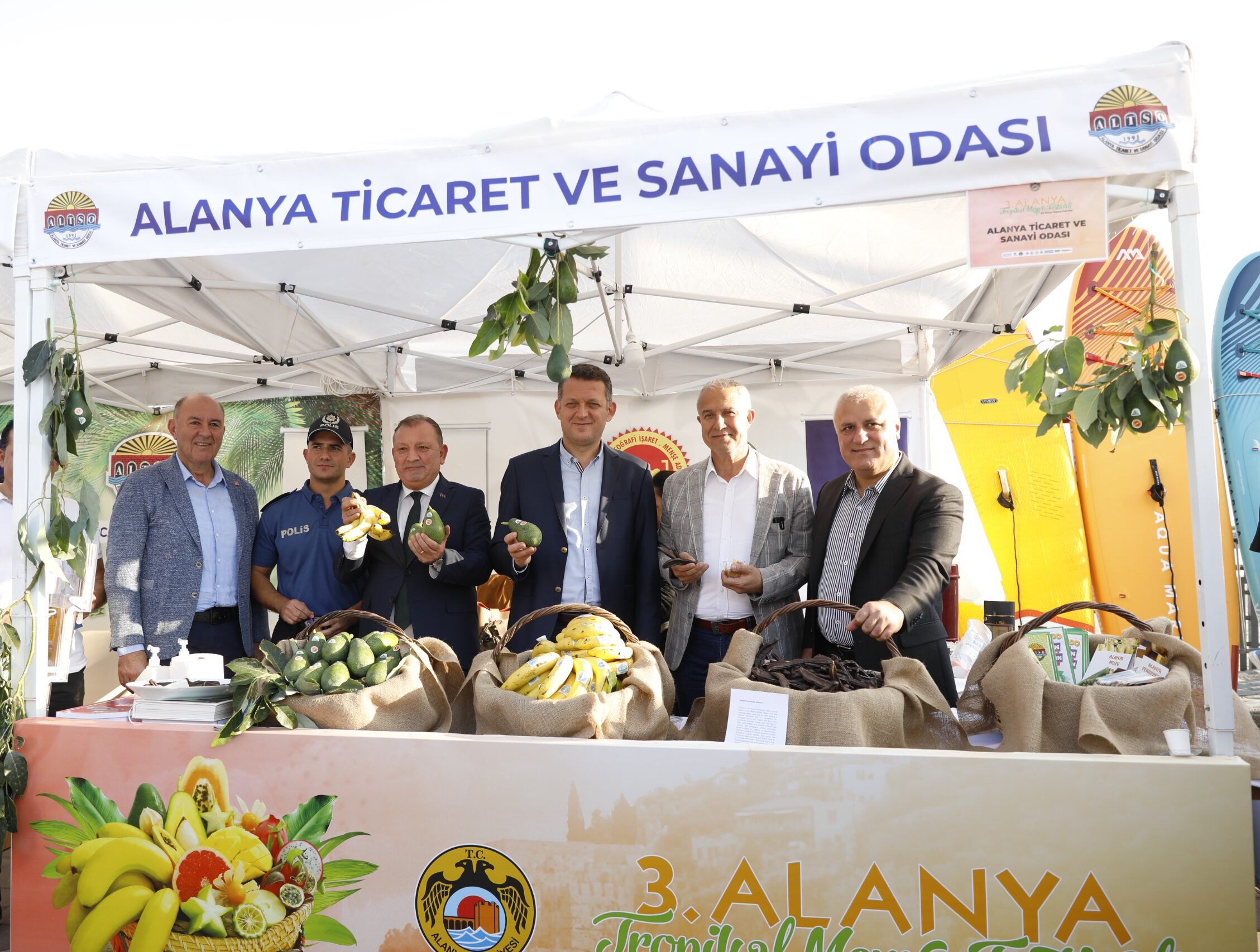 Alanya Tropikal Meyve Festivali Başladı