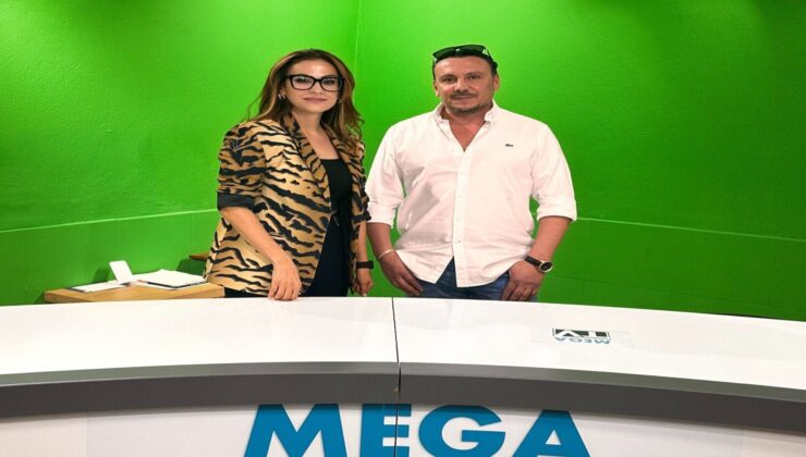 Ömeroğlu’ndan Mega TV’ye Ziyaret