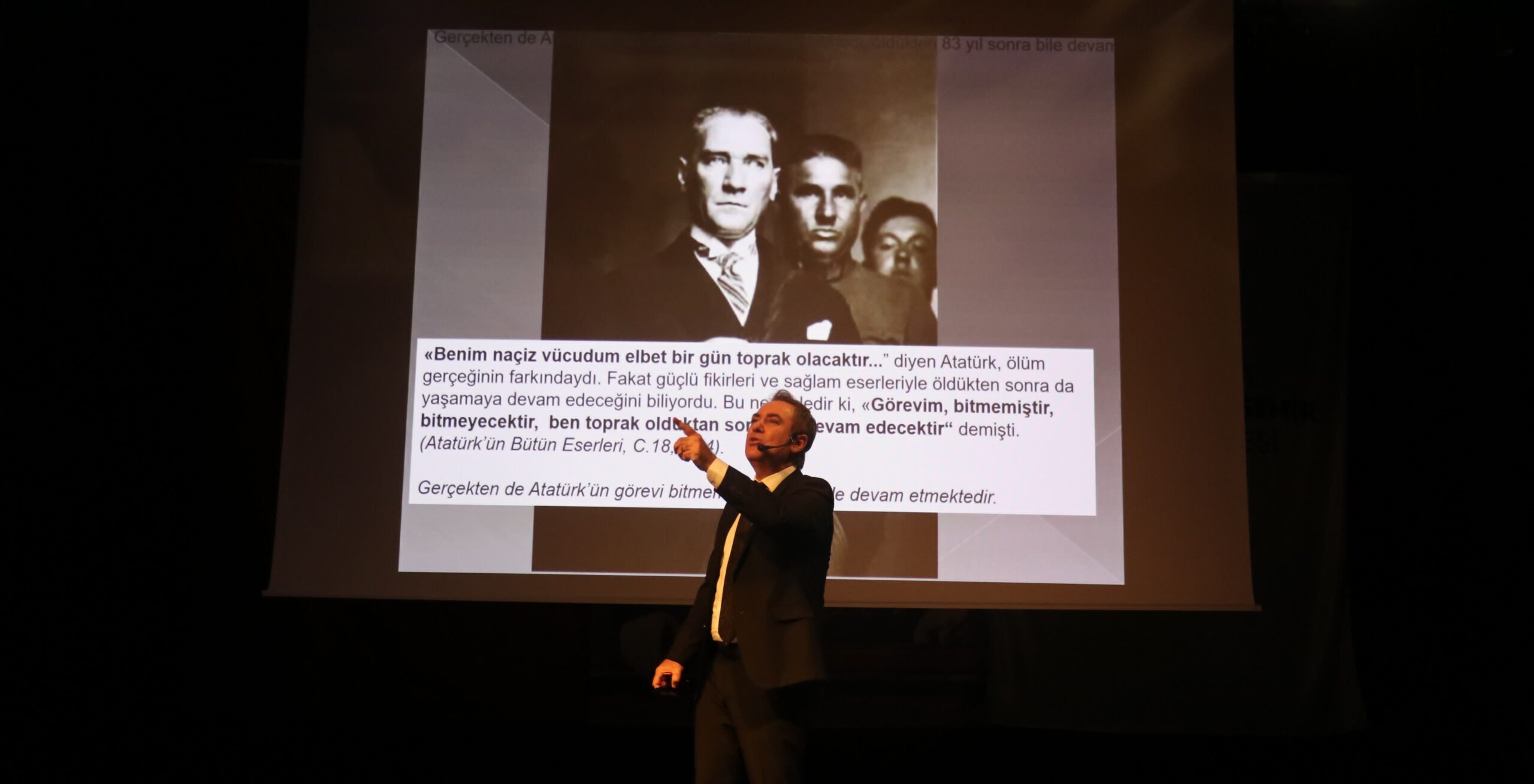 Gazipaşa’da Atatürk’ün Ölümsüz Fikirleri Anlatıldı