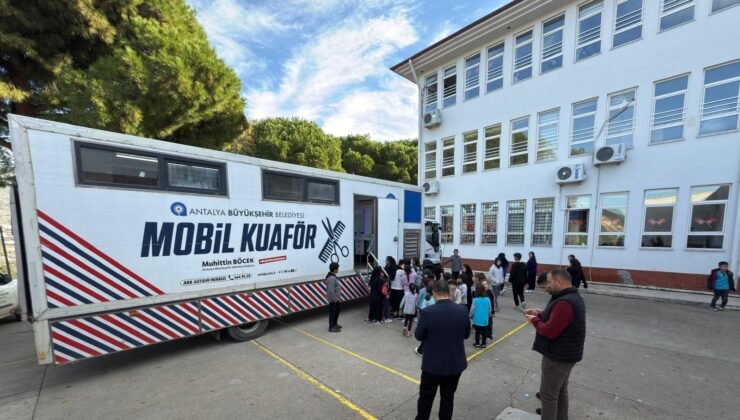 Öğrencilere Mobil Kuaför Hizmeti