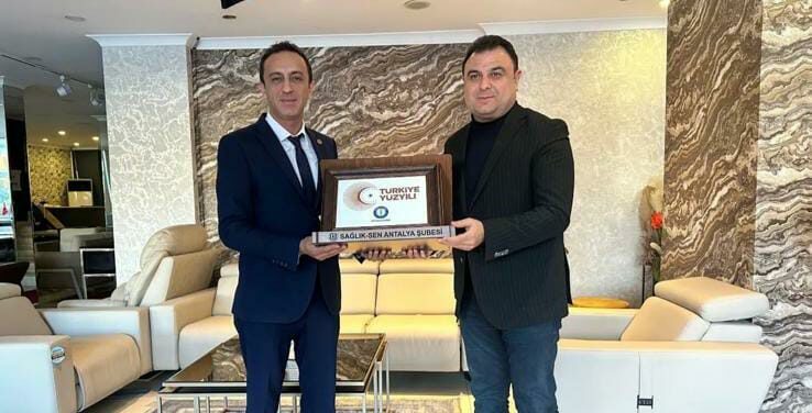 Sağlık-Sen Antalya Teşkilatından Çağlar’a Özel Ziyaret