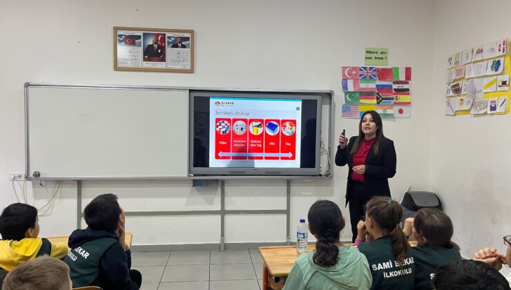 Öğrencilere İklim Değişikliği ve Sıfır Atık Eğitimi Verildi