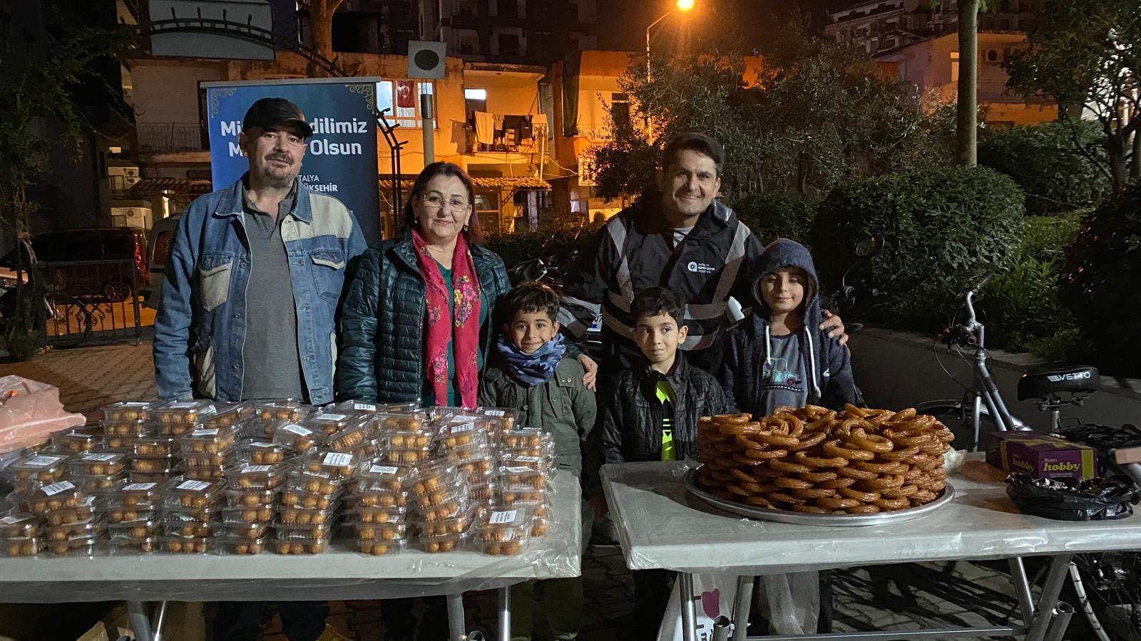 Miraç Kandili lokmaları Büyükşehir’den