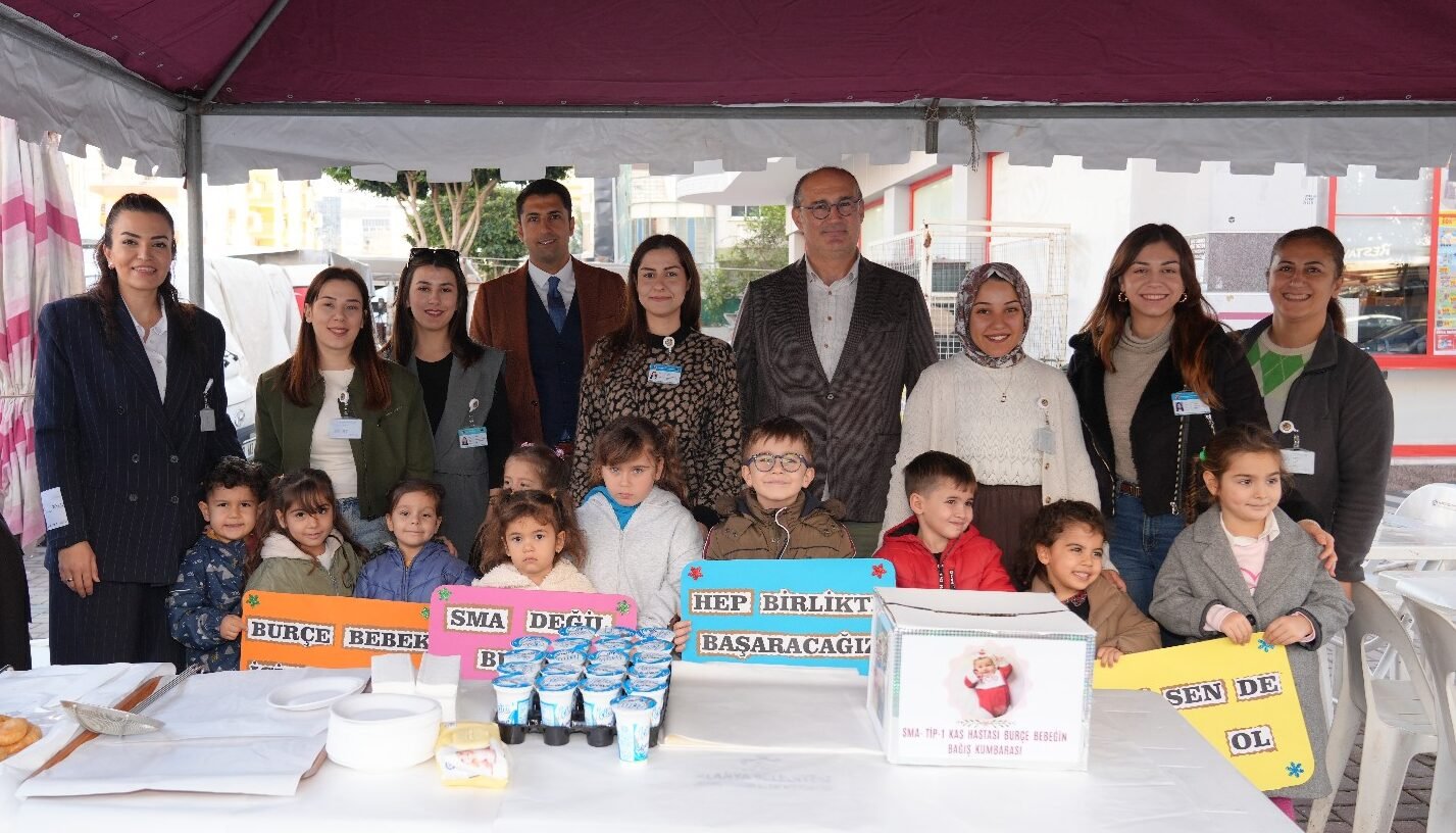 Belediye Kreşi Öğrencilerinden Burçe Bebek’e Destek