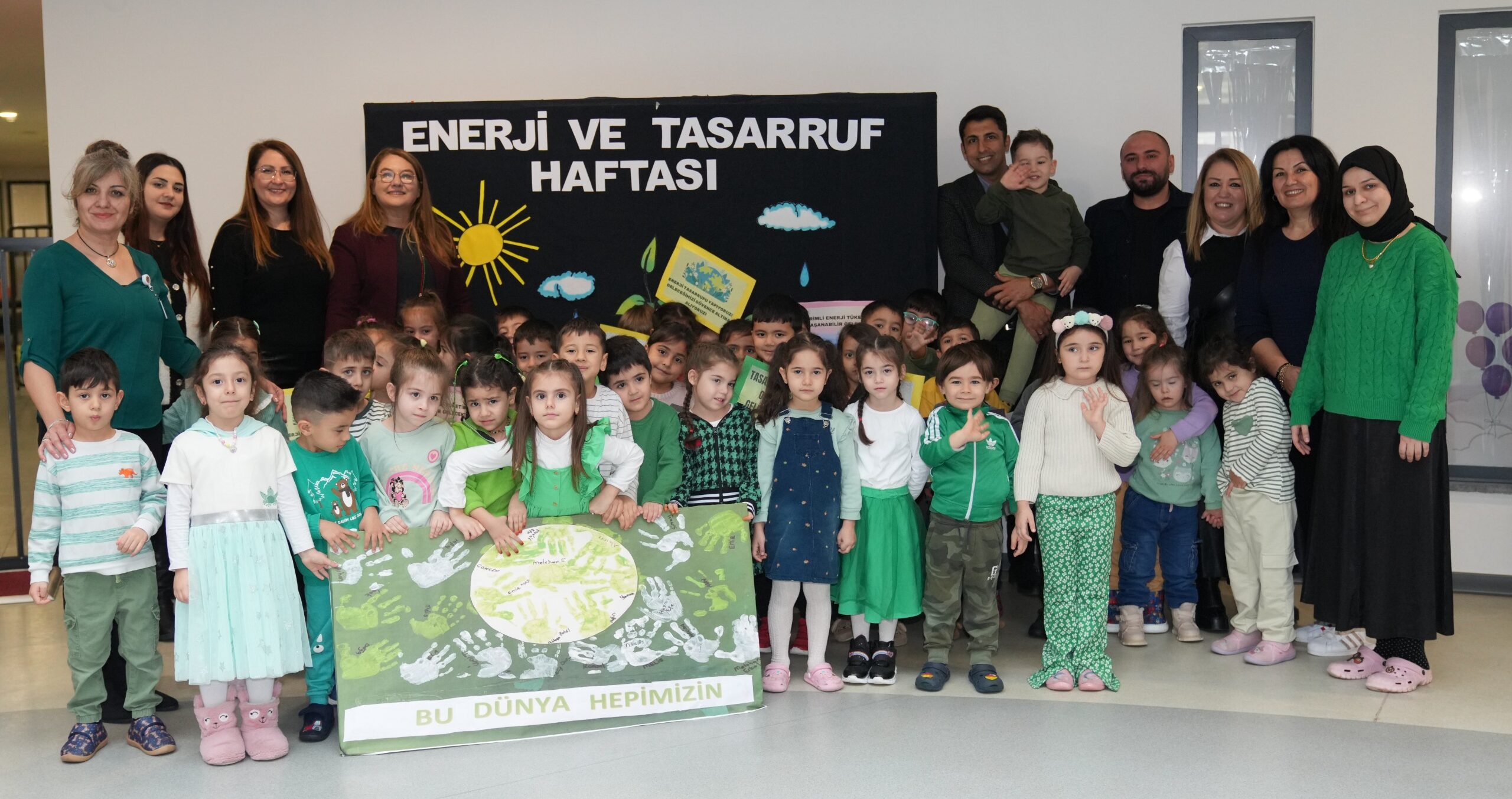 Kreş Öğrencilerine Enerji Tasarrufu Etkinliği Düzenlendi