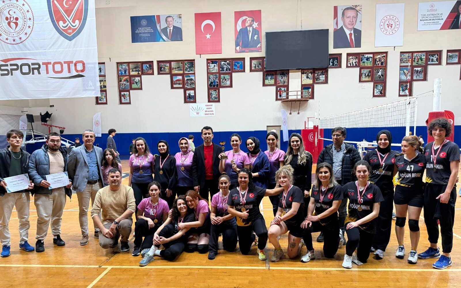 Voleybol Turnuvası’nın Kazananı Belli Oldu