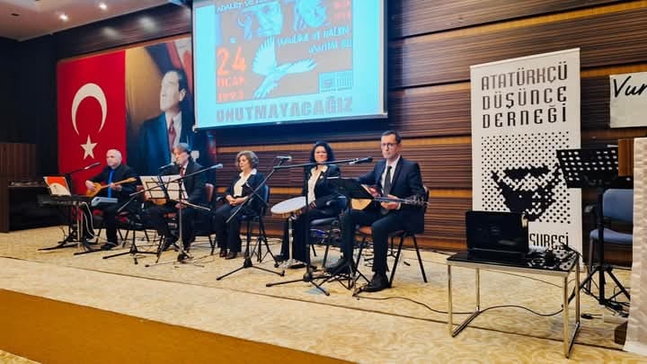 ADD Alanya Uğur Mumcu’yu Anma Konseri Düzenledi