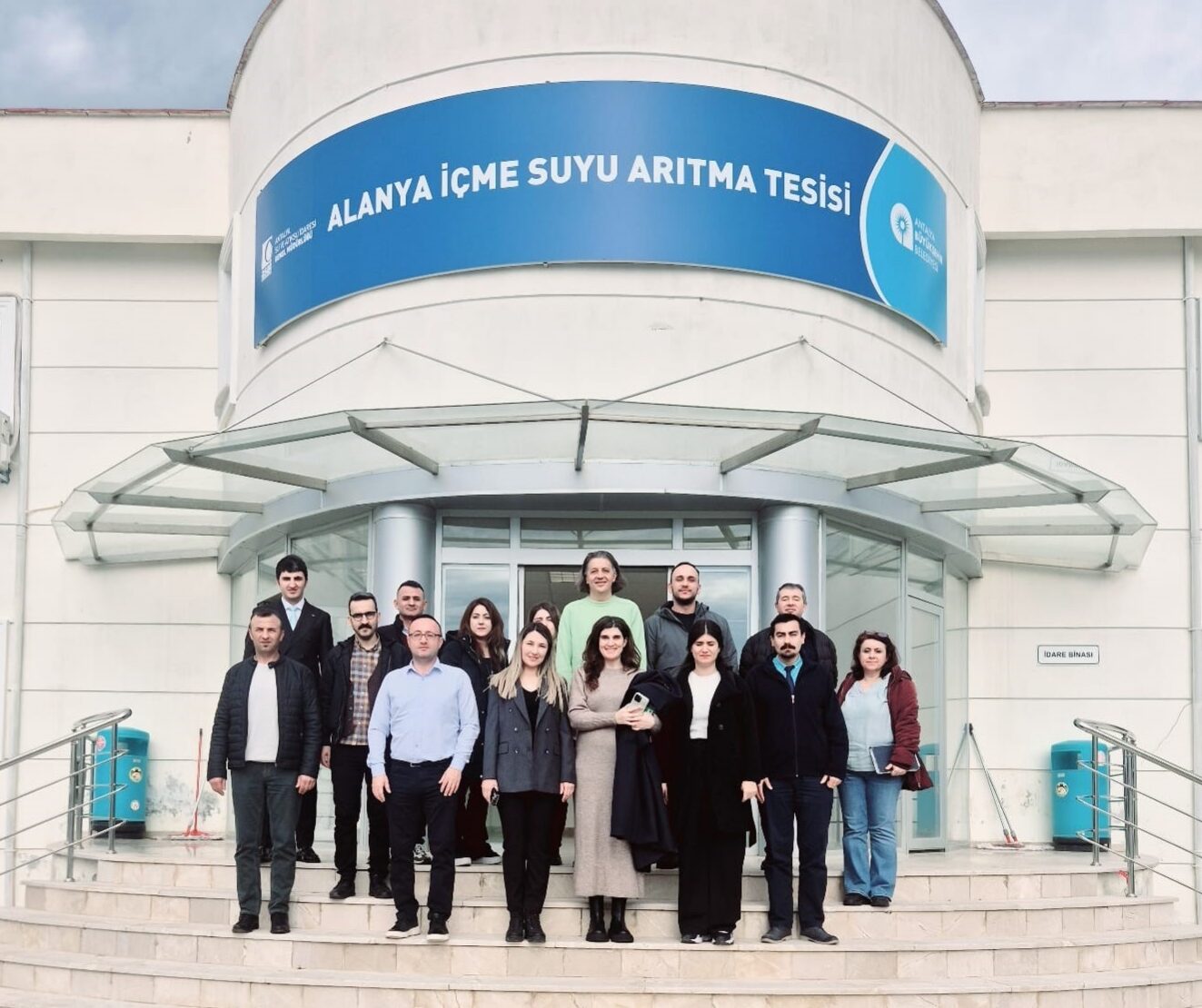 Alanya İçmesuyu Arıtma Tesisi’ne FAZ 2 proje ziyareti