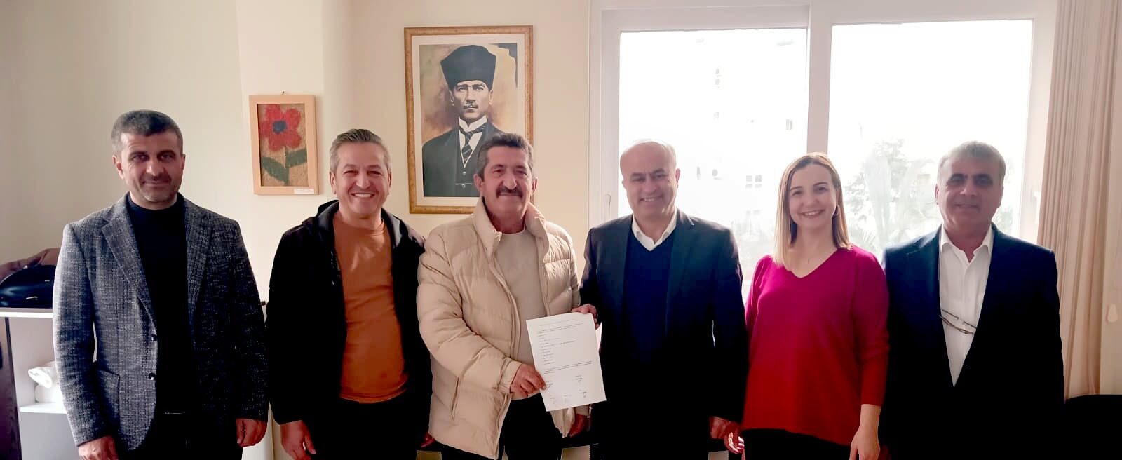 Alanya Muhtarlar Derneği’nde Devir Teslim Yapıldı