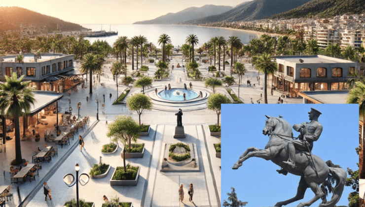 Alanya’ya Yakışan Kent Meydanı!