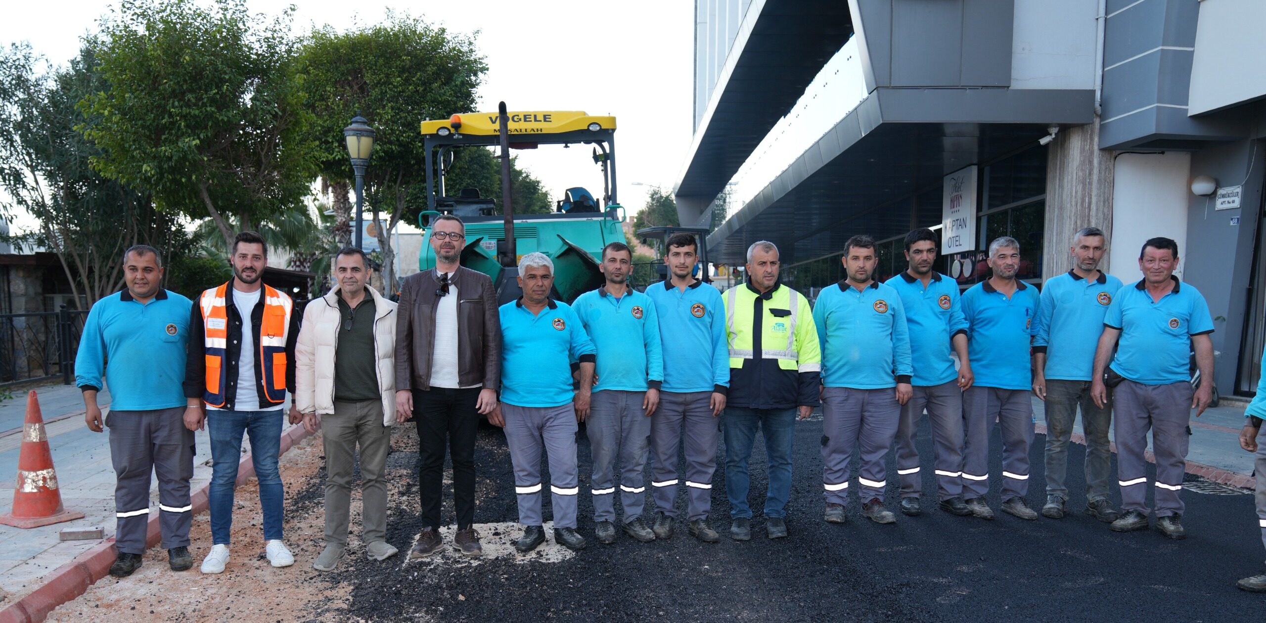 İskele Caddesi Asfaltla Buluştu