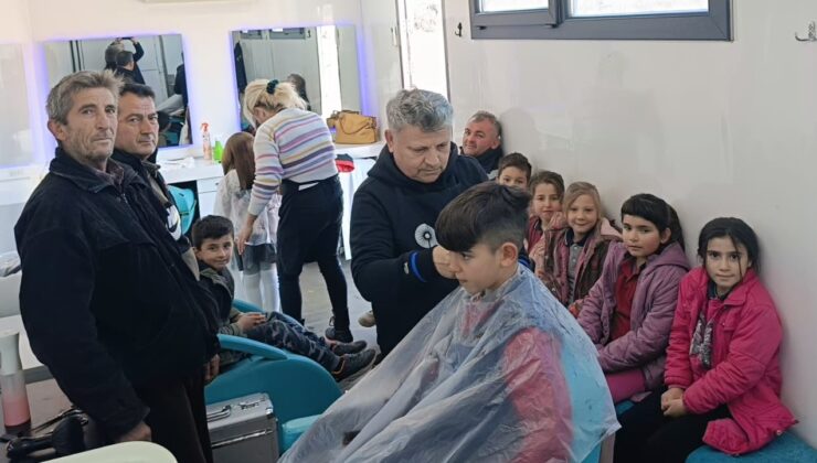 Öğrencilere Mobil Kuaför Hizmeti