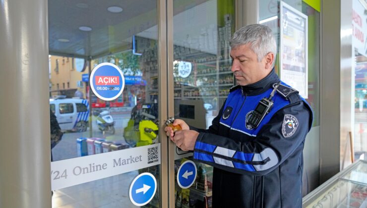 Alanya’da 2 Zincir Markete Mühür!