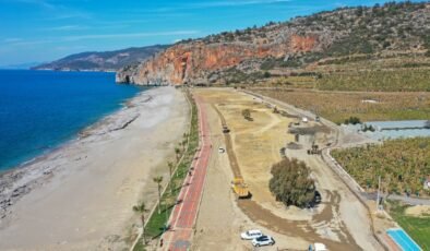 Gazipaşa Belediyesi’nden Kızılin Sahili’ne Yeni Yaşam Alanı