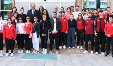 ALKÜ’nün Gururları Rektör Türkdoğan ile Buluştu